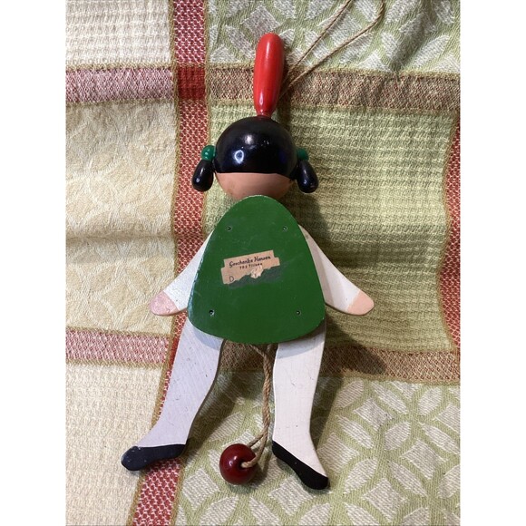 Wooden Jumping Jack Puppet Girl Doll Pull String Toys Geschenke Hansen #782 - Picture 6 of 12